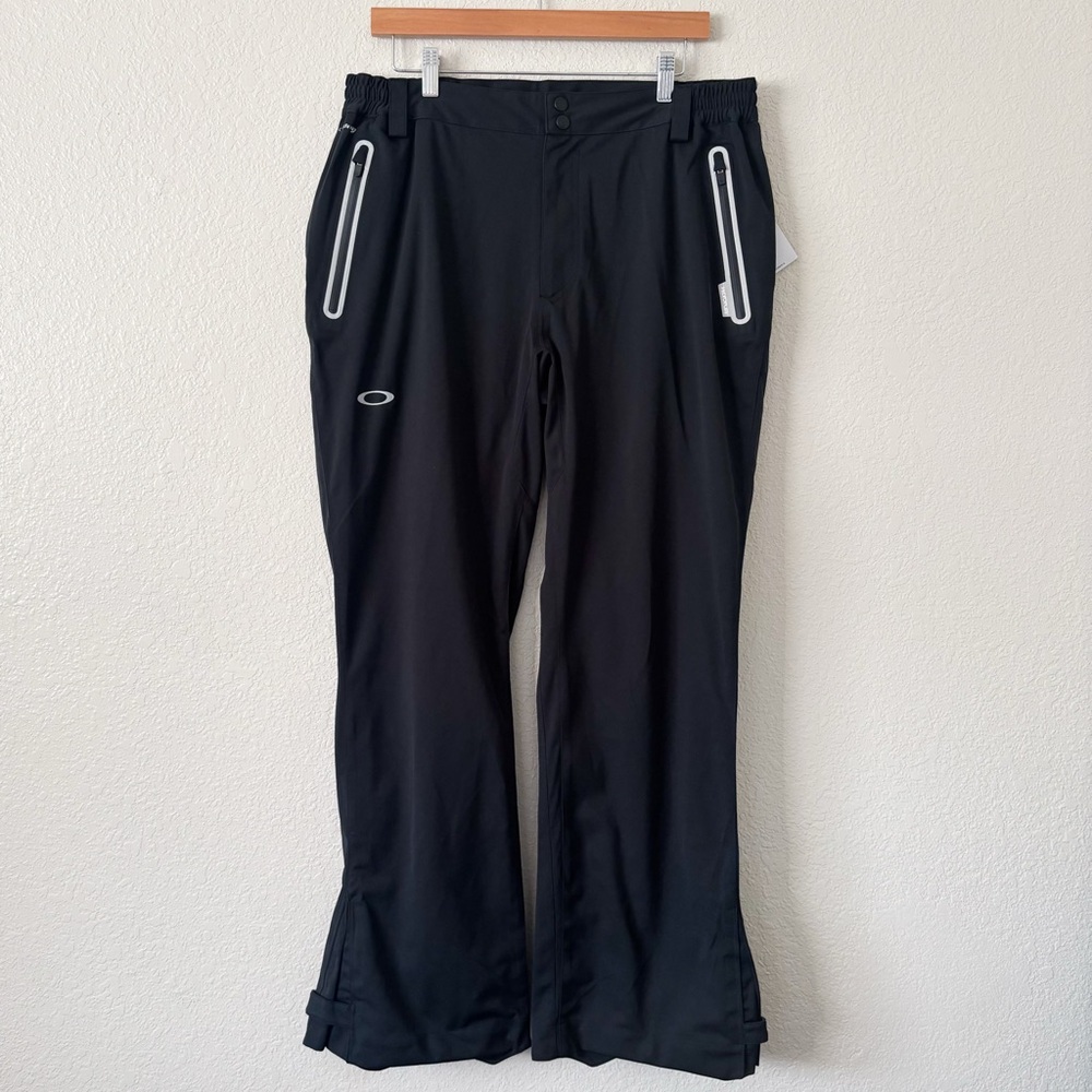 Oakley Defend Rain Pant Jet Black Large New  MSRP $225.00